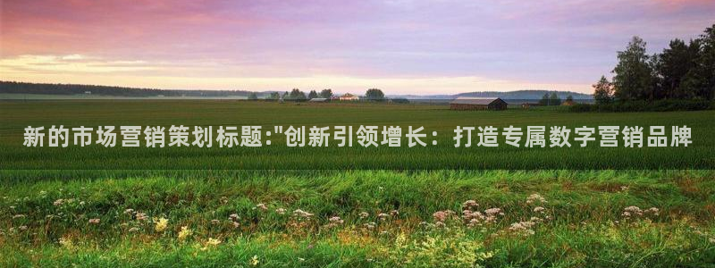 必赢72882网址：新的市场营
